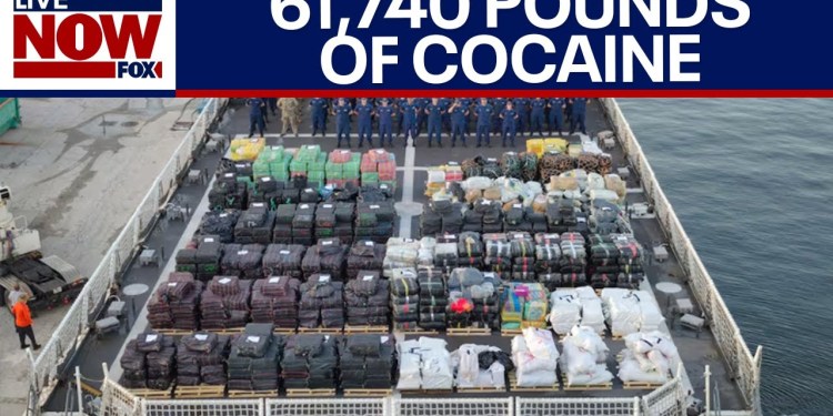 Coast Guard announces largest drug offload in history Coast Guard announces largest drug offload in history
