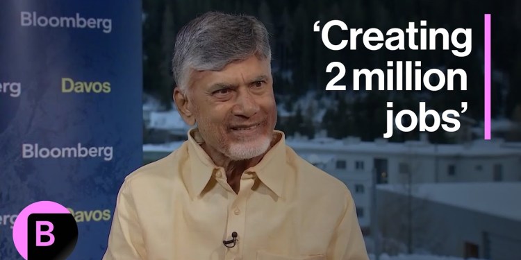 Davos 2025: India’s Andhra Pradesh’s Minister Naidu on Investment Davos 2025: India’s Andhra Pradesh’s Minister Naidu on Investment