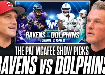 The Pat McAfee Show’s Picks For Ravens vs Dolphins On Thursday Night Football The Pat McAfee Show’s Picks For Ravens vs Dolphins On Thursday Night Football