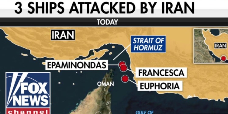 NEW DETAILS: Iran FIRES on ship with ‘no warning’ NEW DETAILS: Iran FIRES on ship with ‘no warning’