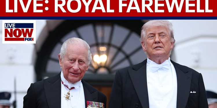 LIVE: King Charles, Queen Camilla wrap tour of U.S. LIVE: King Charles, Queen Camilla wrap tour of U.S.