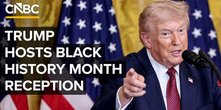President Trump hosts Black History Month reception at the White House — 2/18/2026 President Trump hosts Black History Month reception at the White House — 2/18/2026