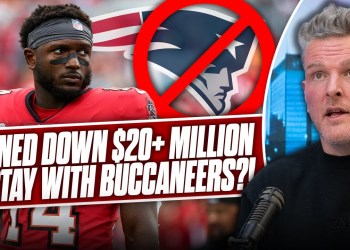Chris Godwin Turned Down Million EXTRA From Patriots To Stay With Buccaneers?! | Pat McAfee Show Chris Godwin Turned Down Million EXTRA From Patriots To Stay With Buccaneers?! | Pat McAfee Show