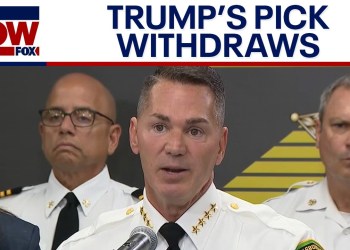 Trump’s DEA pick Sheriff Chad Chronister withdraws from consideration | LiveNOW from FOX Trump’s DEA pick Sheriff Chad Chronister withdraws from consideration | LiveNOW from FOX