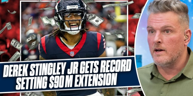 Texans Make Derek Stingley Jr Highest Paid Corner In Record Breaking Extension | Pat McAfee Show Texans Make Derek Stingley Jr Highest Paid Corner In Record Breaking Extension | Pat McAfee Show