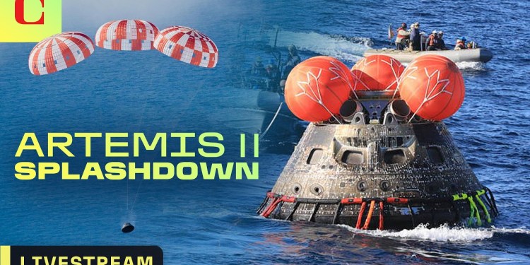Watch NASA’s Artemis II Splashdown Back to Earth Watch NASA’s Artemis II Splashdown Back to Earth