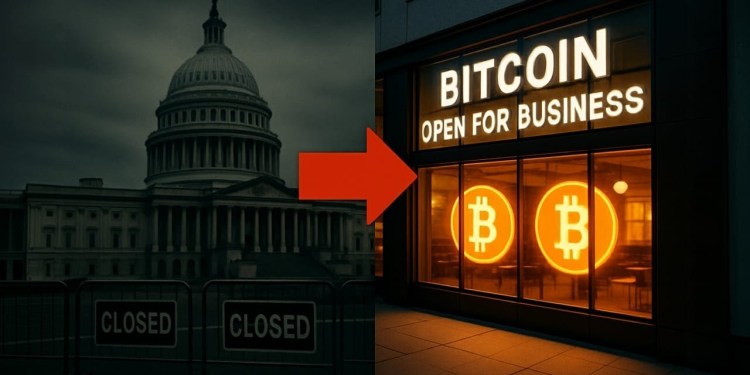 Bitcoin OPEN for Business Amid Government Shutdown Bitcoin OPEN for Business Amid Government Shutdown