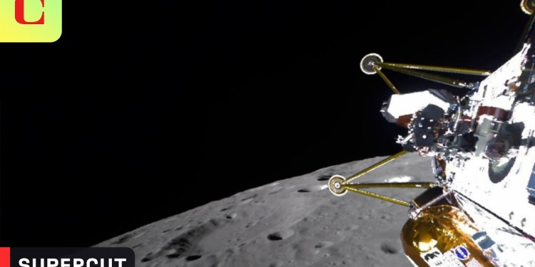 Intuitive Machines-2 Makes Its Lunar Landing: Sends Moon Images from Descent Intuitive Machines-2 Makes Its Lunar Landing: Sends Moon Images from Descent
