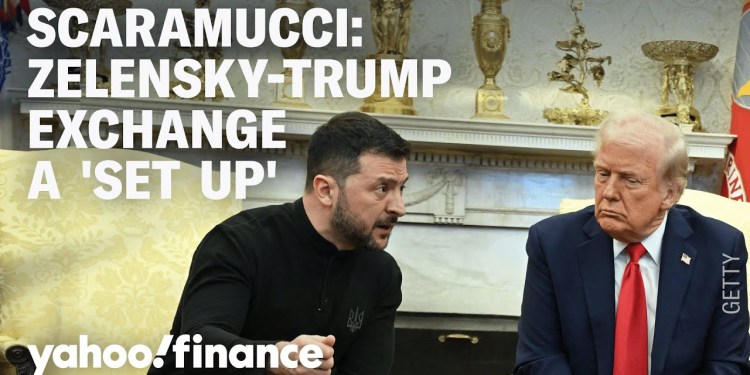 Anthony Scaramucci says Trump, Vance, Zelensky exchange felt like a ‘set up’ Anthony Scaramucci says Trump, Vance, Zelensky exchange felt like a ‘set up’