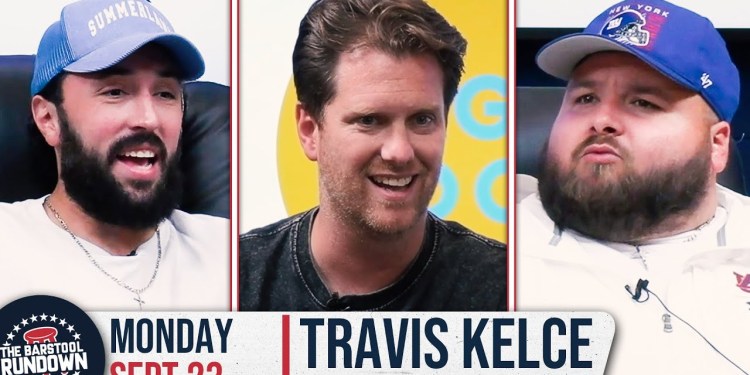 Taylor Swift Stole Travis Kelce’s Powers – Barstool Rundown – September 23rd, 2024 Taylor Swift Stole Travis Kelce’s Powers – Barstool Rundown – September 23rd, 2024