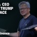 Nvidia CEO Jensen Huang says President Trump really wants America to win the AI race Nvidia CEO Jensen Huang says President Trump really wants America to win the AI race