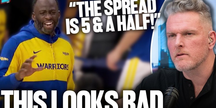 Draymond Green Caught Telling Teammates “Spread Is 5.5” During Playoff Game?! | Pat McAfee Show Draymond Green Caught Telling Teammates “Spread Is 5.5” During Playoff Game?! | Pat McAfee Show