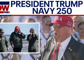 FULL REMARKS: Trump joins sailors in Virginia for Navy’s 250th anniversary FULL REMARKS: Trump joins sailors in Virginia for Navy’s 250th anniversary