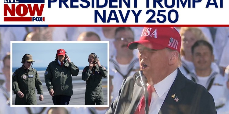 FULL REMARKS: Trump joins sailors in Virginia for Navy’s 250th anniversary FULL REMARKS: Trump joins sailors in Virginia for Navy’s 250th anniversary