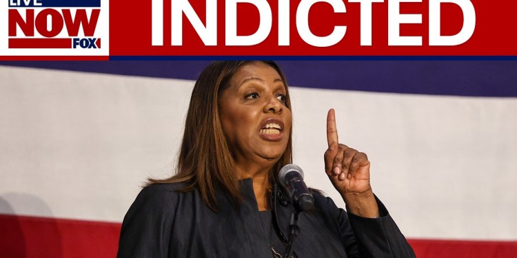 BREAKING: New York AG Letitia James indicted on fraud charge BREAKING: New York AG Letitia James indicted on fraud charge