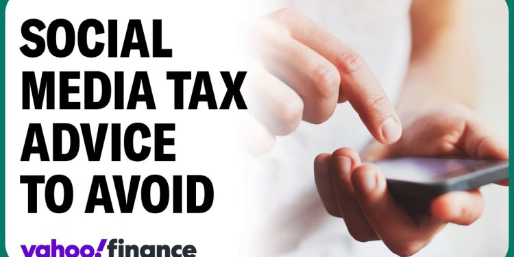 Why you should avoid tax tips from social media Why you should avoid tax tips from social media