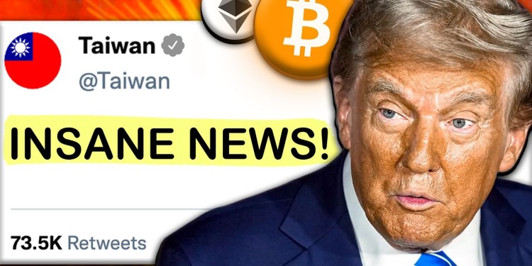 BREAKING: Taiwan URGENTLY Plans Bitcoin Strategy in 2025 BREAKING: Taiwan URGENTLY Plans Bitcoin Strategy in 2025