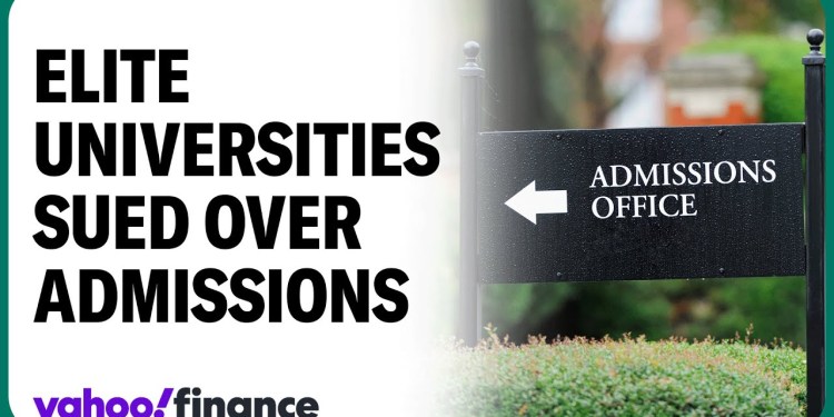 Lawsuit accuses elite colleges of using wealth to drive admissions Lawsuit accuses elite colleges of using wealth to drive admissions