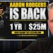 Aaron Rodgers & Mike McCarthy Reunite; Re Signs 1 Year Million Deal With Steelers Aaron Rodgers & Mike McCarthy Reunite; Re Signs 1 Year Million Deal With Steelers