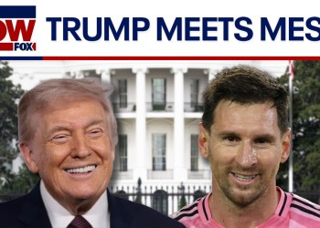 WATCH: Messi meets Trump at White House, MLS Miami FC title celebration WATCH: Messi meets Trump at White House, MLS Miami FC title celebration