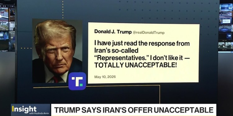 Trump Rejects New Iran Peace Offer as ‘Totally Unacceptable’ Trump Rejects New Iran Peace Offer as ‘Totally Unacceptable’