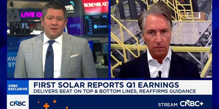 First Solar CEO on solar energy’s role amid increasing AI power demand First Solar CEO on solar energy’s role amid increasing AI power demand