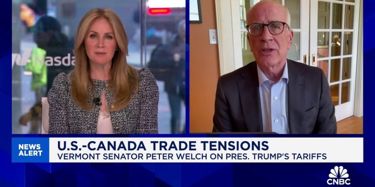 Sen. Peter Welch: I see Trump’s Canadian tariffs as nothing but downside Sen. Peter Welch: I see Trump’s Canadian tariffs as nothing but downside