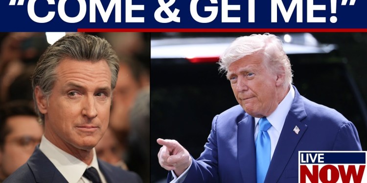 Newsom to border czar: ‘Come and get me, tough guy!’ Newsom to border czar: ‘Come and get me, tough guy!’