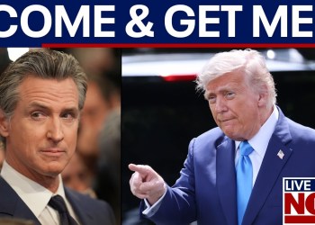 Newsom to border czar: ‘Come and get me, tough guy!’ Newsom to border czar: ‘Come and get me, tough guy!’