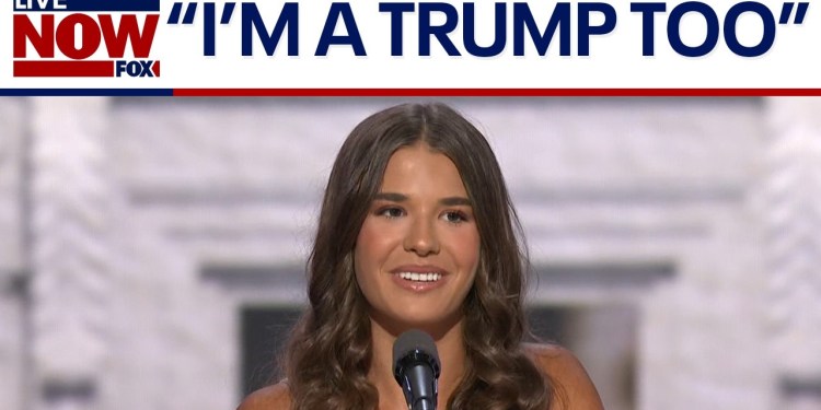 Trump’s granddaughter speaks at RNC | LiveNOW from FOX Trump’s granddaughter speaks at RNC | LiveNOW from FOX
