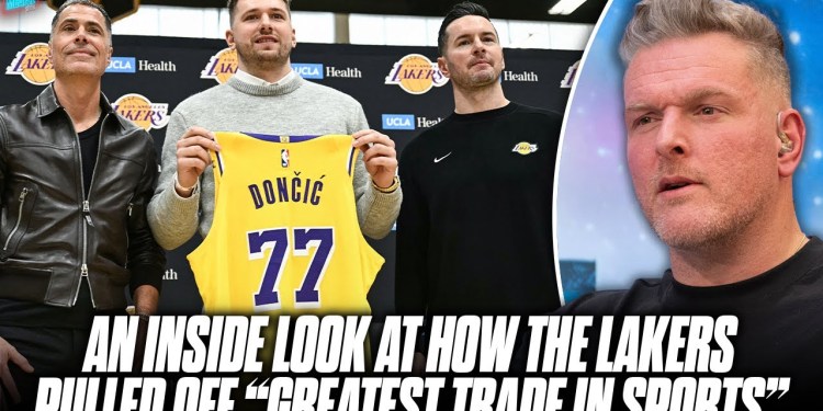 How The Lakers Were Able To Make Blockbuster Trade For Luka Doncic? | Pat McAfee Show How The Lakers Were Able To Make Blockbuster Trade For Luka Doncic? | Pat McAfee Show