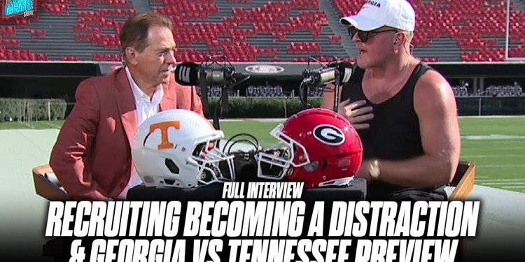 Coach Saban Says Recruiting Distracts Coaches From Games; Previews Georgia vs Tennessee | Pat McAfee Coach Saban Says Recruiting Distracts Coaches From Games; Previews Georgia vs Tennessee | Pat McAfee