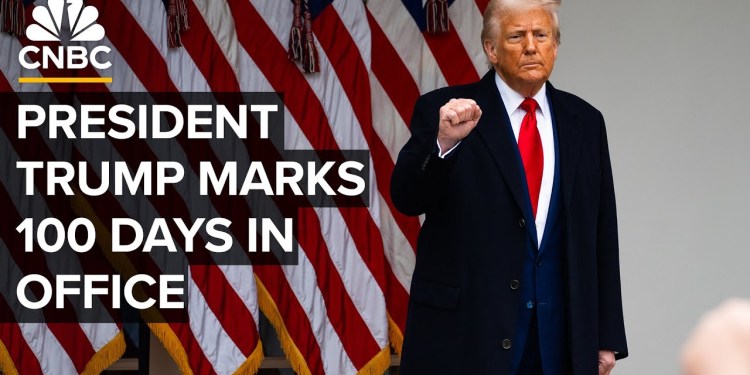 President Trump delivers remarks on his first 100 days in office of second term — 4/29/2025 President Trump delivers remarks on his first 100 days in office of second term — 4/29/2025
