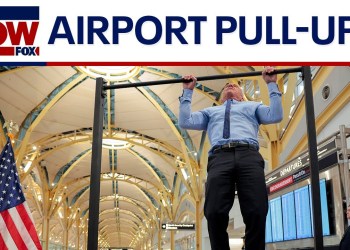 WATCH: RFK Jr., Sean Duffy square off in pull-up competition at D.C. airport WATCH: RFK Jr., Sean Duffy square off in pull-up competition at D.C. airport