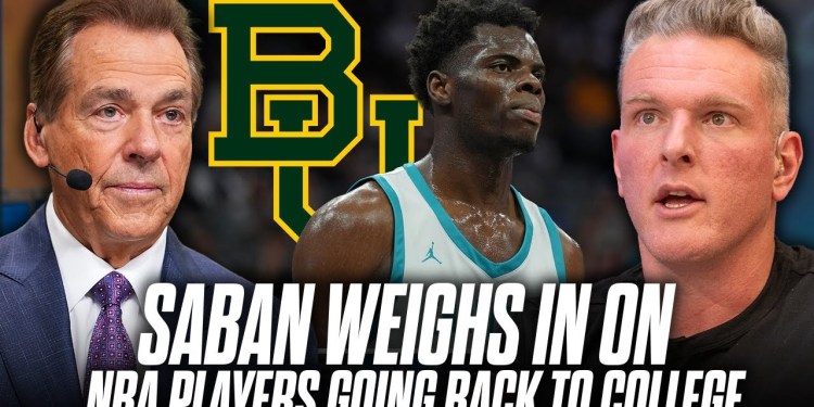 Nick Saban Calls Out NBA Players Signing To Play College Basketball & Taking Advantage Of NCAA Rules Nick Saban Calls Out NBA Players Signing To Play College Basketball & Taking Advantage Of NCAA Rules