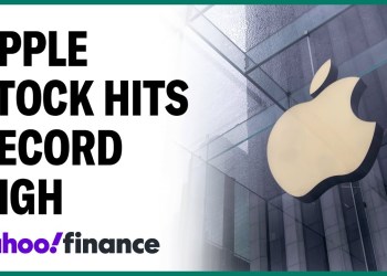Apple stock hits all-time-high Apple stock hits all-time-high