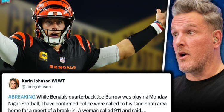 Joe Burrow’s House Burglarized, Potentially Connected With Criminal Ring?! | Pat McAfee Show Joe Burrow’s House Burglarized, Potentially Connected With Criminal Ring?! | Pat McAfee Show