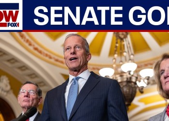 Senate Republicans speak on Epstein files release, government shutdown Senate Republicans speak on Epstein files release, government shutdown