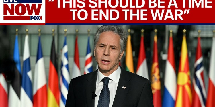 Blinken speaks on the Middle East conflict at NATO’s HQ | LiveNOW from FOX Blinken speaks on the Middle East conflict at NATO’s HQ | LiveNOW from FOX