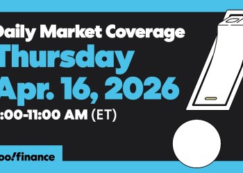 Daily Market Coverage Apr. 16, 2026 9AM-11AM (ET) | Yahoo Finance Daily Market Coverage Apr. 16, 2026 9AM-11AM (ET) | Yahoo Finance
