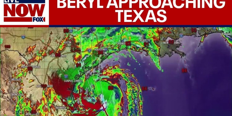 Beryl shifts Eastward, to bring ‘dangerous’ storm surge upon Texas landfall | LiveNOW from FOX Beryl shifts Eastward, to bring ‘dangerous’ storm surge upon Texas landfall | LiveNOW from FOX