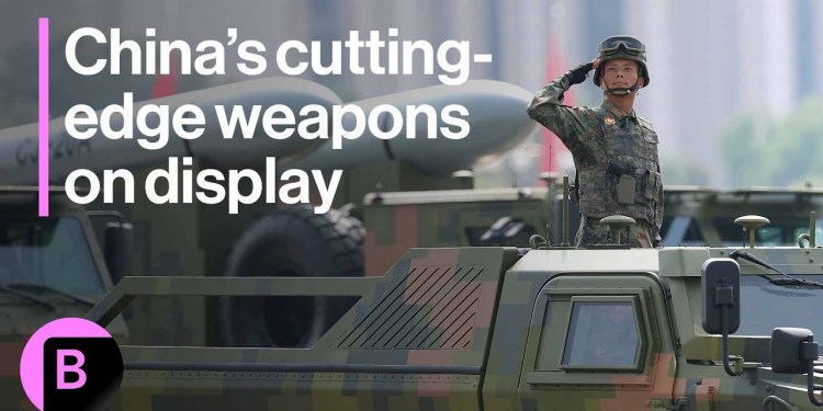 China Parades Top Military Hardware in Beijing China Parades Top Military Hardware in Beijing