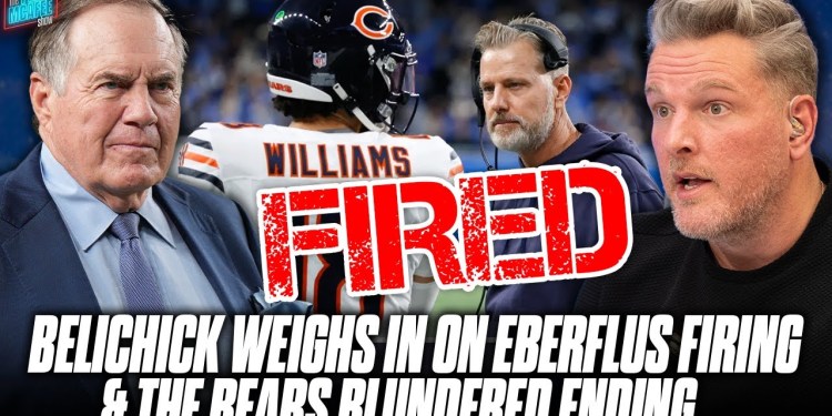 Bill Belichick Weighs In On Bears Blundering End Of Game, Firing Head Coach | Pat McAfee Show Bill Belichick Weighs In On Bears Blundering End Of Game, Firing Head Coach | Pat McAfee Show