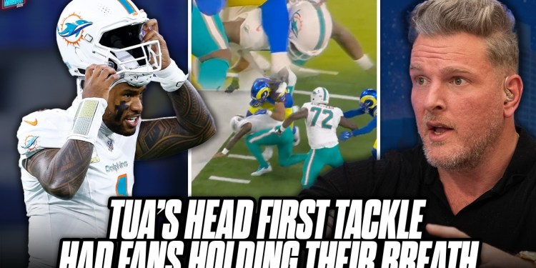 All Sports Fans Held Their Breath When Tua Lowered His Head On This Tackle… | Pat McAfee Show All Sports Fans Held Their Breath When Tua Lowered His Head On This Tackle… | Pat McAfee Show