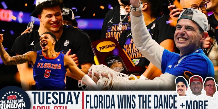 The Florida Gators are National Champions – Barstool Rundown – April 8th, 2025 The Florida Gators are National Champions – Barstool Rundown – April 8th, 2025