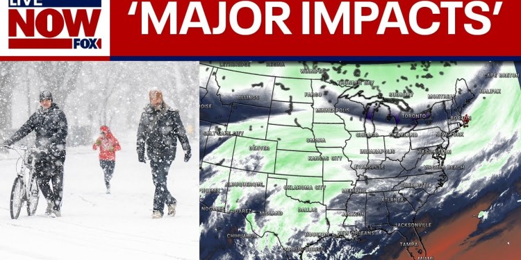 ‘Significant’ winter storm sweeping across US, major impacts expected ‘Significant’ winter storm sweeping across US, major impacts expected
