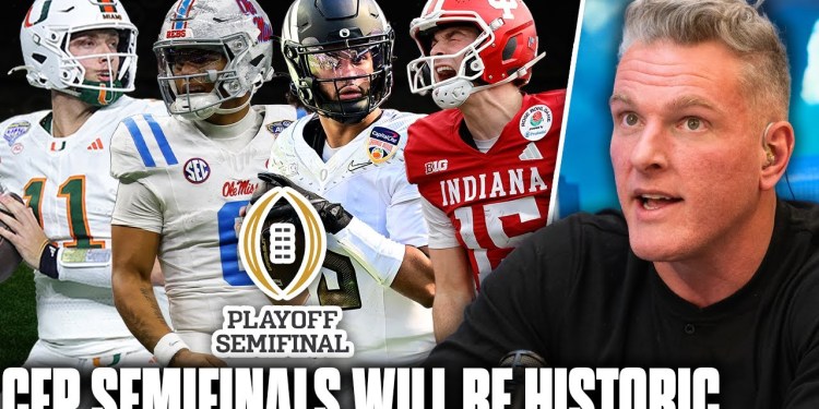 The College Football Semi Finals Are Set & Are Guaranteed To Be Historic | Pat McAfee Show The College Football Semi Finals Are Set & Are Guaranteed To Be Historic | Pat McAfee Show