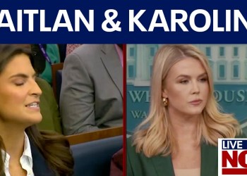 WATCH back-and-forth between Kaitlan Collins and Karoline Leavitt WATCH back-and-forth between Kaitlan Collins and Karoline Leavitt