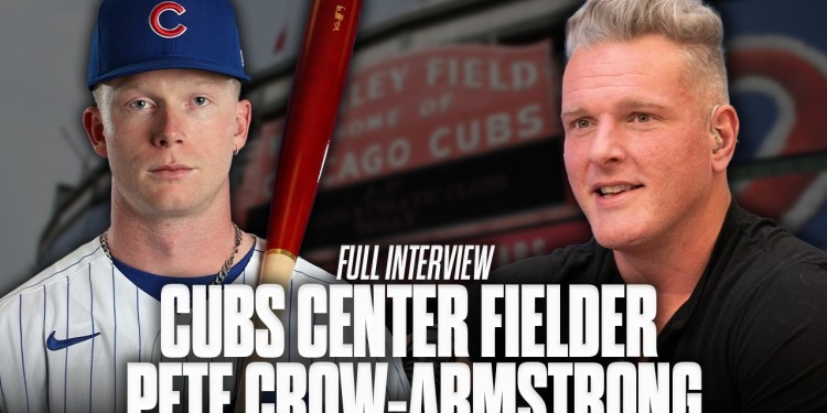 Cubs Star Pete Crow-Armstrong Joins Pat McAfee After Signing 4 Year, 5 Million Contract Cubs Star Pete Crow-Armstrong Joins Pat McAfee After Signing 4 Year, 5 Million Contract