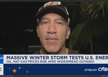 Perkins: About 10% of U.S. gas production has been frozen off by the cold Perkins: About 10% of U.S. gas production has been frozen off by the cold